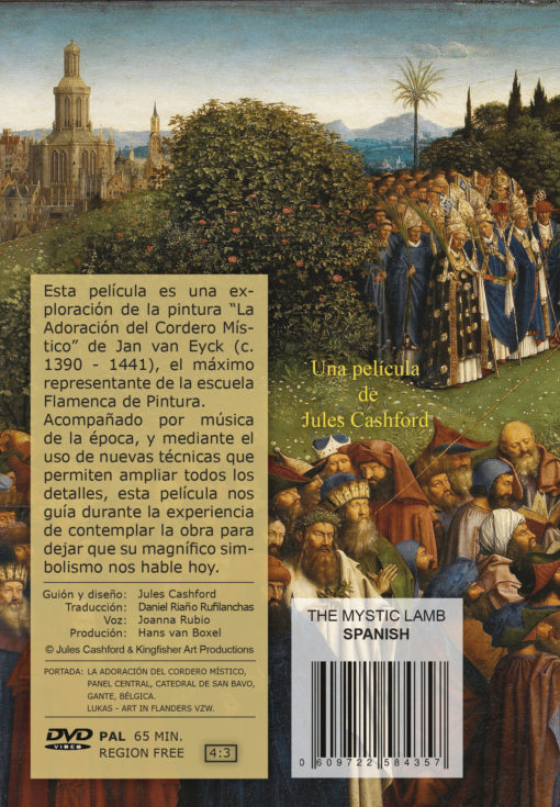 Jan van Eyck Mystic Lamb KingfisherArtProduction.com Film Spanish Insert Verso